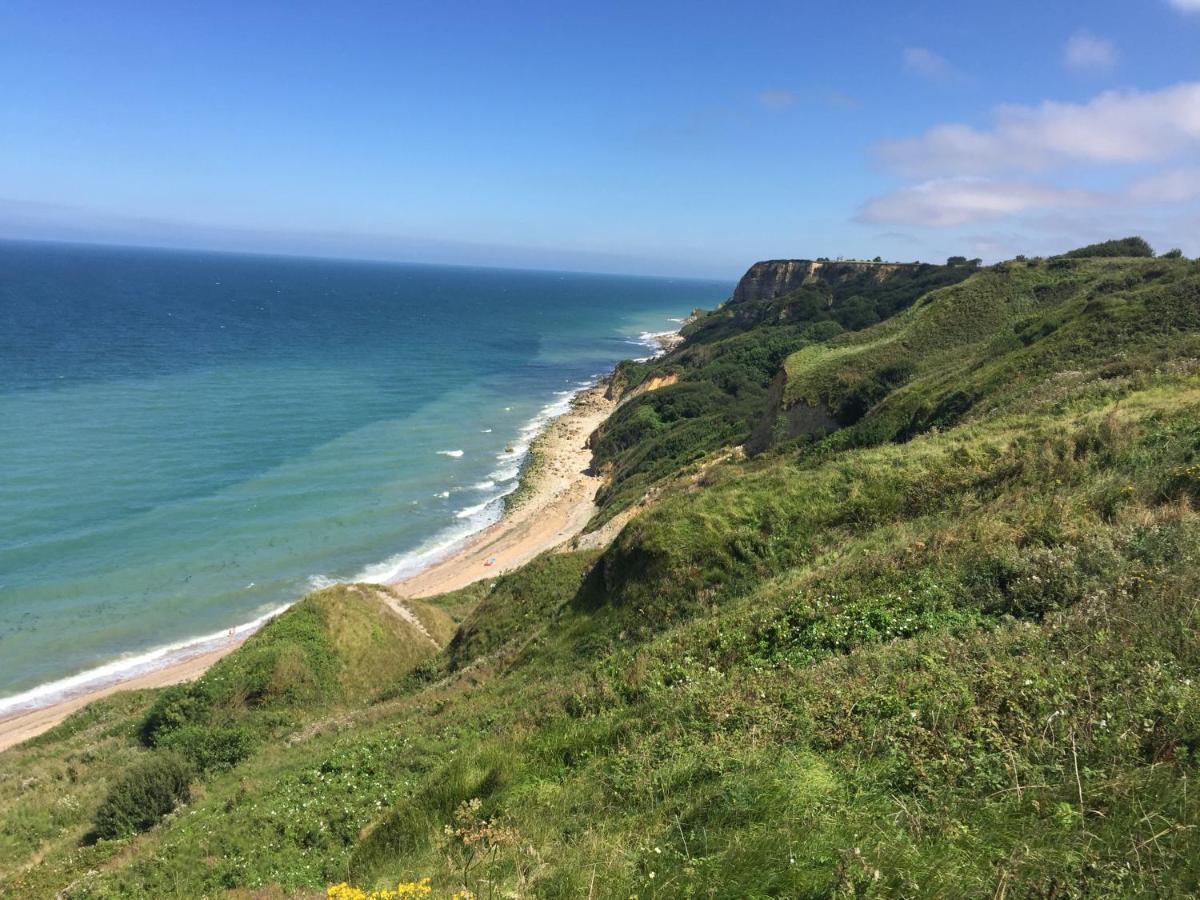 Maison Proche Omaha Beach Vue Imprenable Sur Haras Etreham Zewnętrze zdjęcie