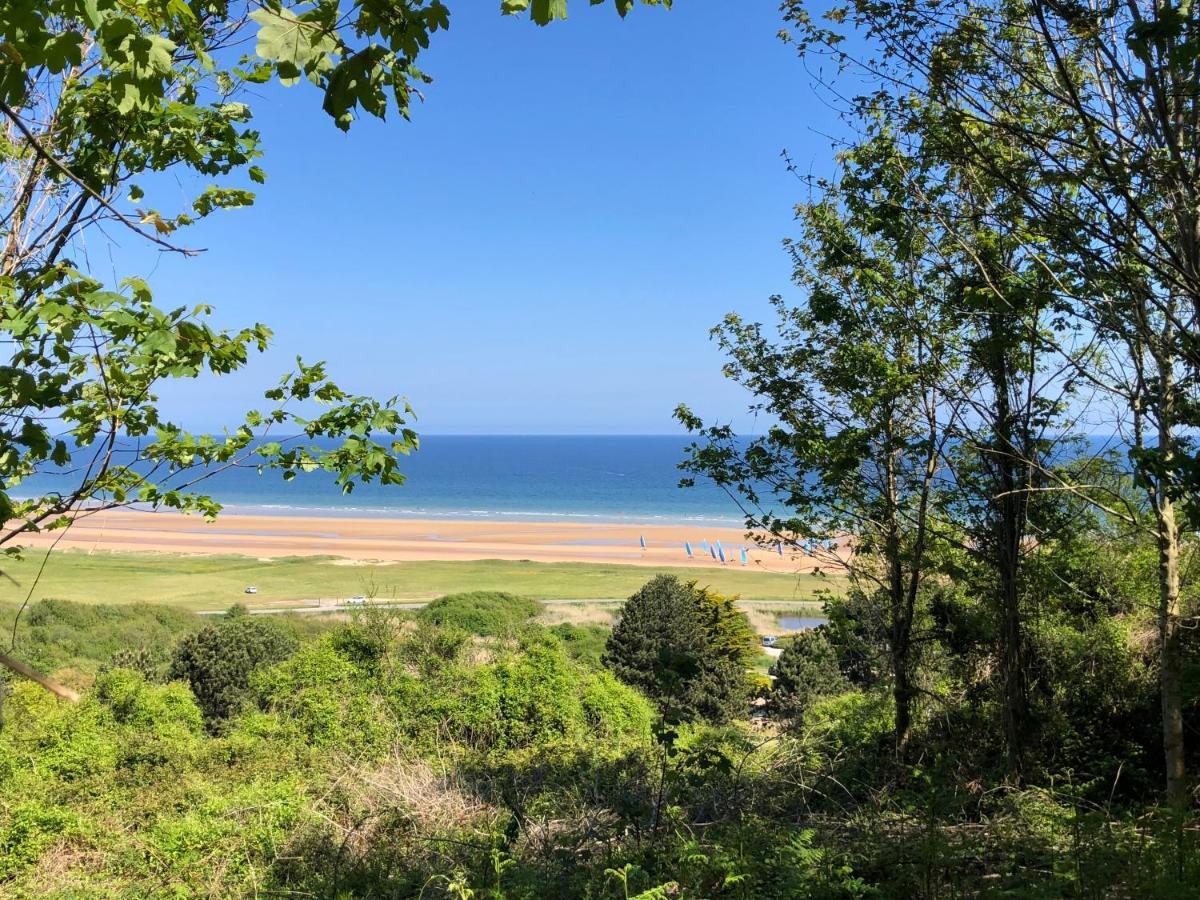 Maison Proche Omaha Beach Vue Imprenable Sur Haras Etreham Zewnętrze zdjęcie